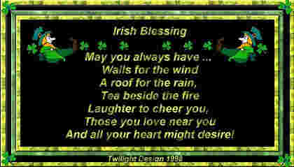 irish blessing